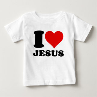 Camiseta De Bebé me encanta la cita cristiana de Jesús
