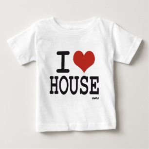 Camiseta De Bebé Me encanta la música de House