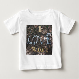 Camiseta De Bebé Me encanta la ropa y regalos de la naturaleza