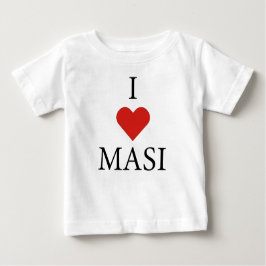 CAMISETA DE BEBÉ ME ENCANTA MASI
