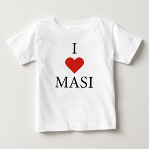 CAMISETA DE BEBÉ ME ENCANTA MASI