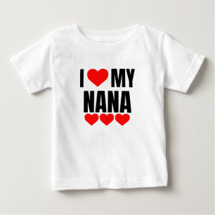 CAMISETA DE BEBÉ ME ENCANTA MI NANA
