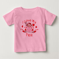 Me encanta mi papá Rag Doll & Hearts