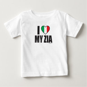 Camiseta De Bebé ME ENCANTA MI ZIA White