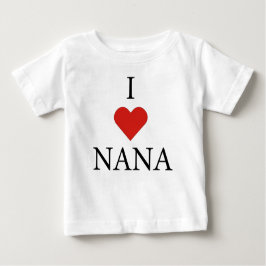 Camiseta De Bebé ME ENCANTA NANA Baby T-Shirt 