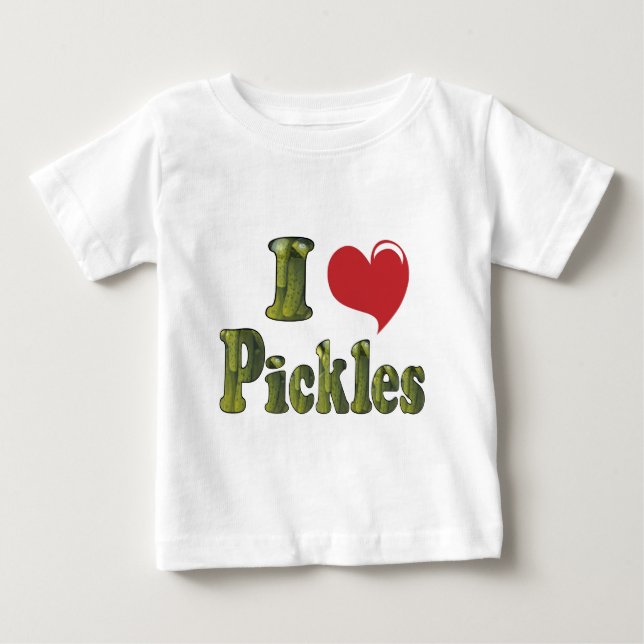Camiseta De Bebé Me encantan las pollas (Anverso)