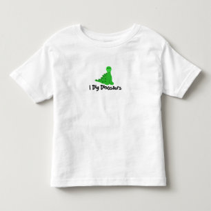 Camiseta De Bebé Me Encantan los Dinosaurios