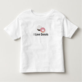 Camiseta De Bebé Me encantan los donuts