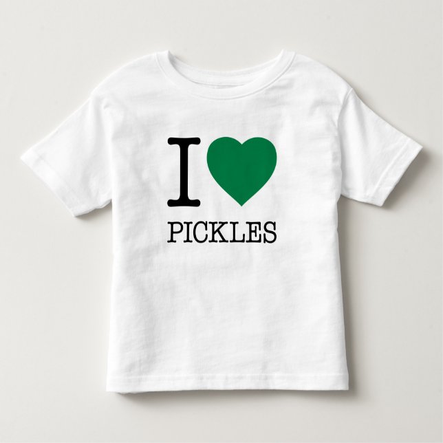 CAMISETA DE BEBÉ ME ENCANTAN LOS PICKLES (Anverso)