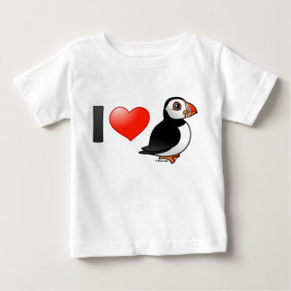 Camiseta De Bebé Me encantan los Puffins