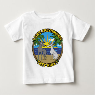 CAMISETA DE BEBÉ ME ENCANTAN LOS VERDES QUE GOBERNAN