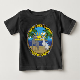 CAMISETA DE BEBÉ ME ENCANTAN LOS VERDES QUE SON GRANDES