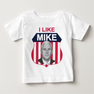 Camiseta De Bebé Me Gusta Mike Shield