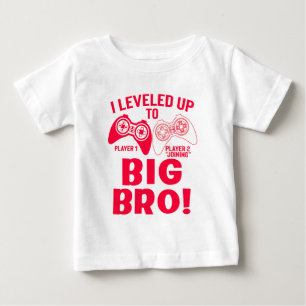CAMISETA DE BEBÉ "¡ME HE SUBIDO A GRAN HERMANO!