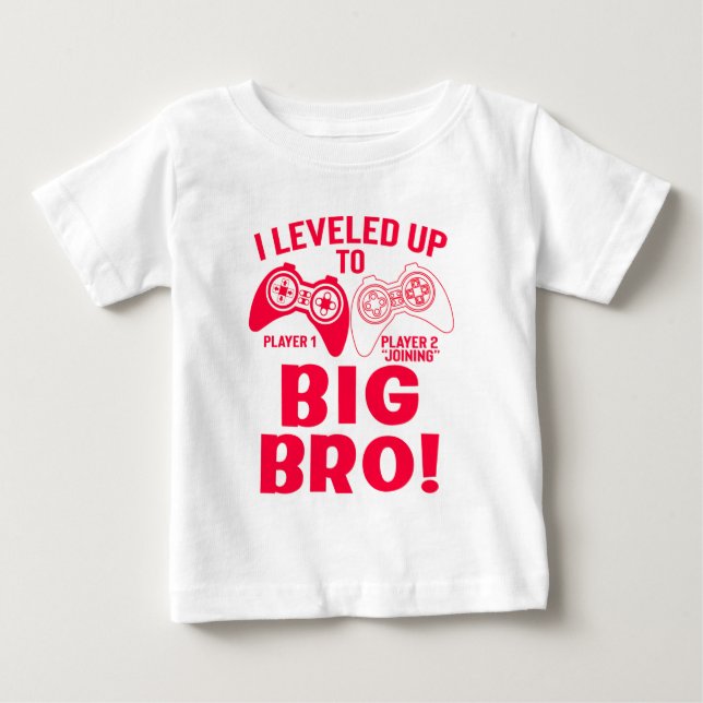 CAMISETA DE BEBÉ "¡ME HE SUBIDO A GRAN HERMANO! (Anverso)