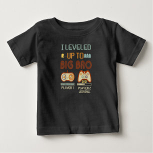 Camiseta De Bebé Me Levanté Para El Regalo Promocionado De Big Bro