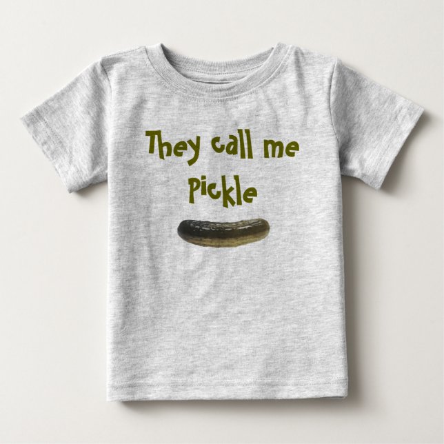 Camiseta De Bebé Me llaman salmuera (Anverso)