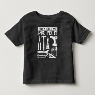 Camiseta De Bebé Me Llaman Sr. Fix It Funny Padre De Handyman