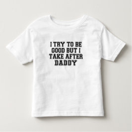 Camiseta De Bebé Me Llevo A Papi