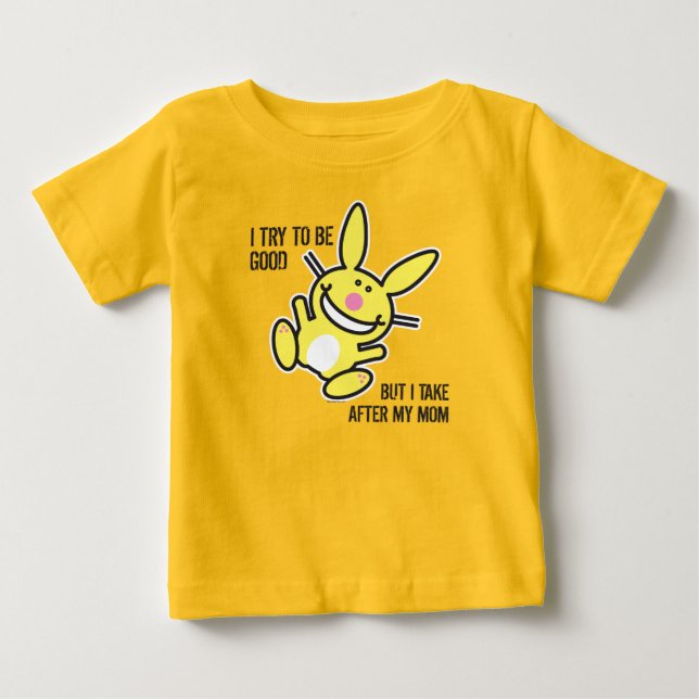 Camiseta De Bebé Me Llevo Después De Mi Mamá (Anverso)