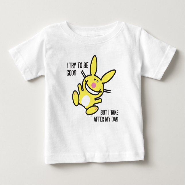 Camiseta De Bebé Me Llevo Después De Mi Papá (Anverso)