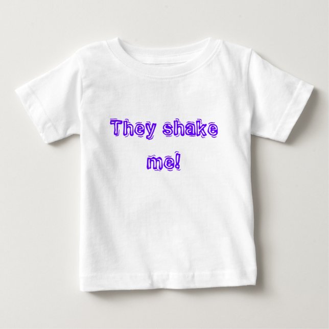 Camiseta De Bebé ¡Me sacuden! (Anverso)