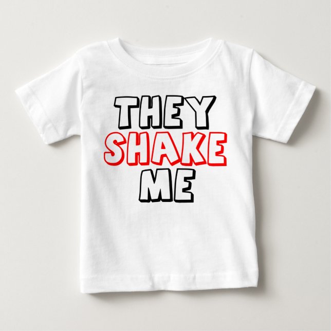 Camiseta De Bebé Me sacuden (Anverso)