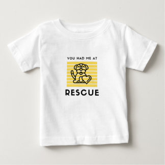 Camiseta De Bebé Me tuviste en rescate