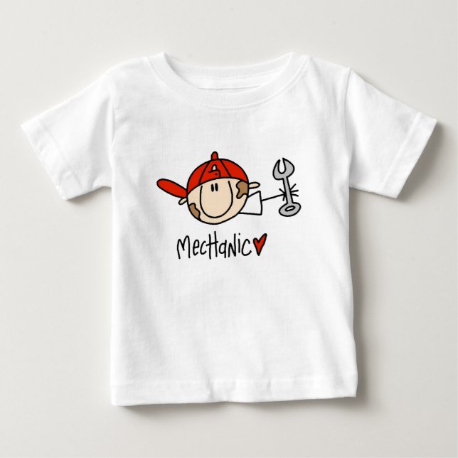 Camiseta De Bebé Mecánico (Anverso)