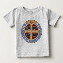 Camiseta De Bebé Medalla de San Benedicto