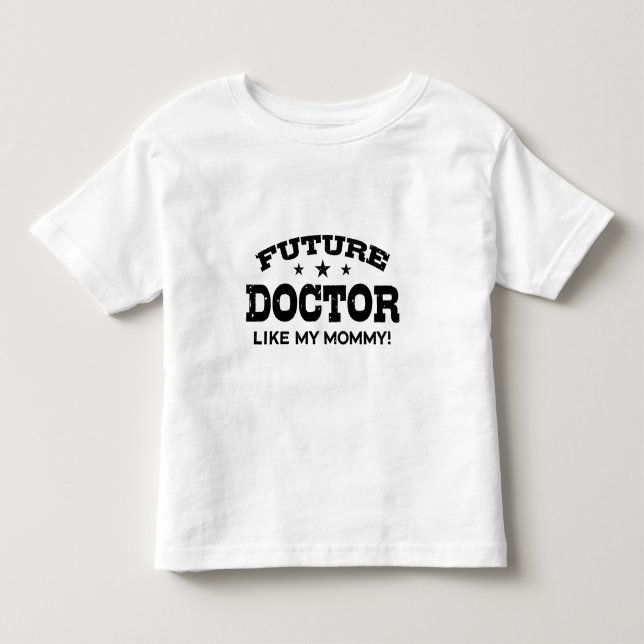 Camiseta De Bebé Médica futuro (Anverso)