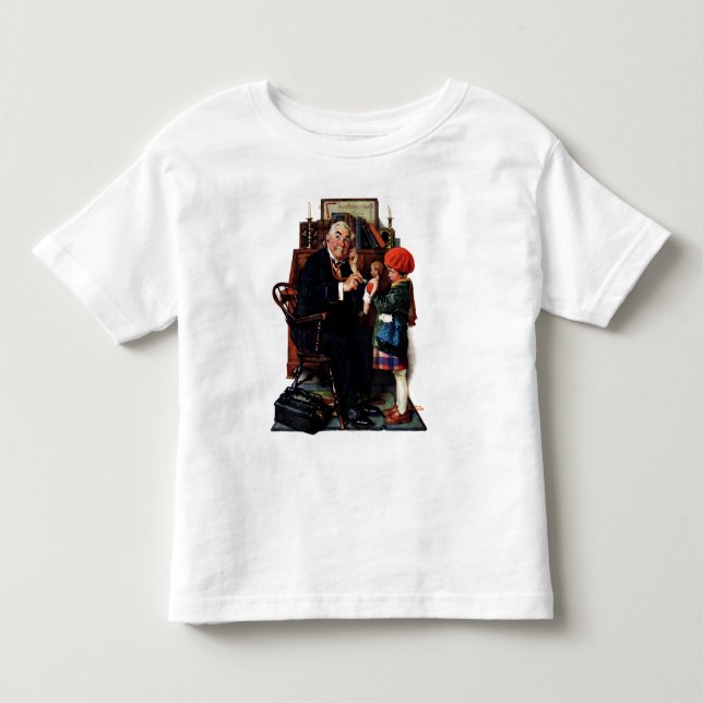 Camiseta De Bebé Médica y muñeca (Anverso)