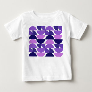 Camiseta De Bebé Medio siglo y medio moderno y cuarto de círculo
