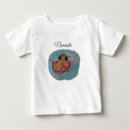 Camiseta De Bebé Meditación de Miss Octopodia, personalizado Baby T