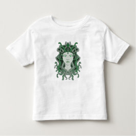 Camiseta De Bebé Medusa Gorgo Serpiente Gorgona Monstruo Mitología 