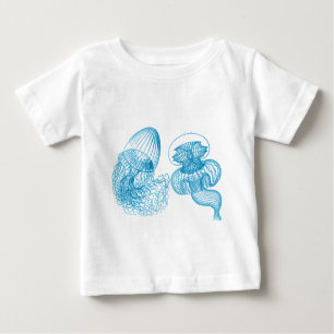 Camiseta De Bebé Medusas