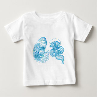 Camiseta De Bebé Medusas