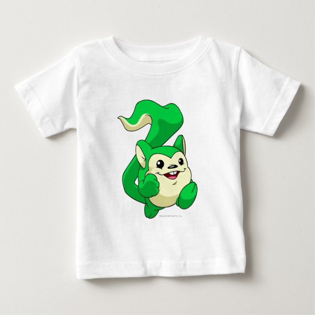 Camiseta De Bebé Meerca Green (Anverso)