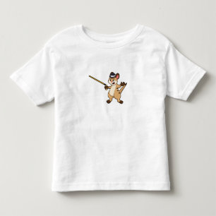 Camiseta De Bebé Meerkat con Gorra y palo para caminar