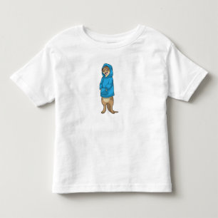 Camiseta De Bebé Meerkat con Hoodie