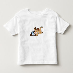 Camiseta De Bebé Meerkat con vidrio de aumento