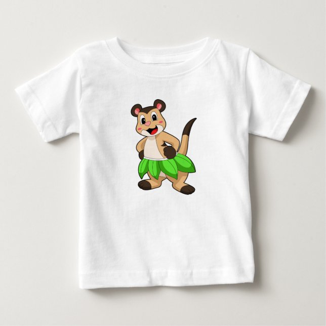 Camiseta De Bebé Meerkat en Ballet Dance (Anverso)