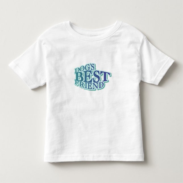 CAMISETA DE BEBÉ MEJOR AMIGO DE LOS PERROS (Anverso)