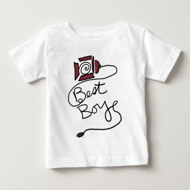 Camiseta De Bebé Mejor chico (Anverso)
