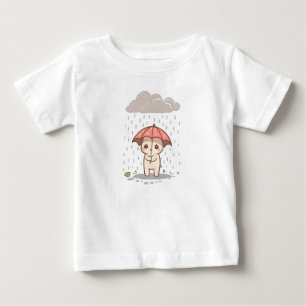 Camiseta De Bebé Mejor criatura linda bajo la lluvia