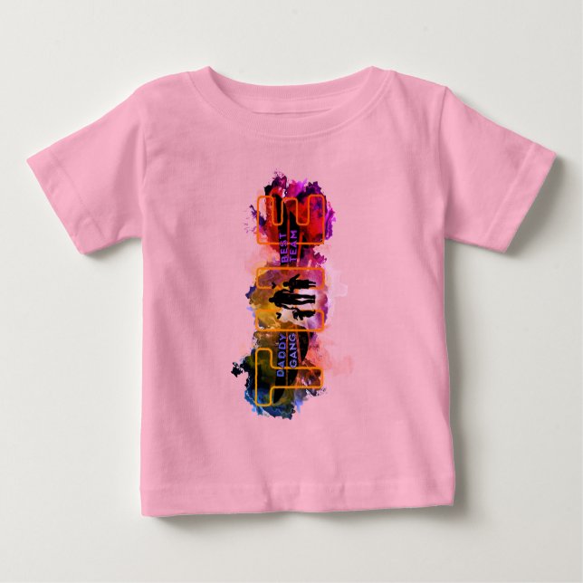 Camiseta De Bebé Mejor equipo (Anverso)