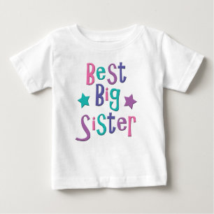 Camiseta De Bebé Mejor Gran Hermana