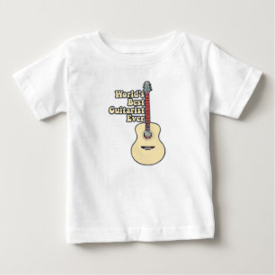 Camiseta De Bebé Mejor guitarrista del mundo de todos los tiempos.