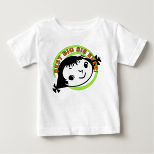 Camiseta De Bebé Mejor Hermana Mayor De Retro