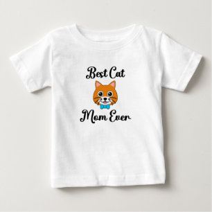 Camiseta De Bebé Mejor Mamá de Gatos del Mundo